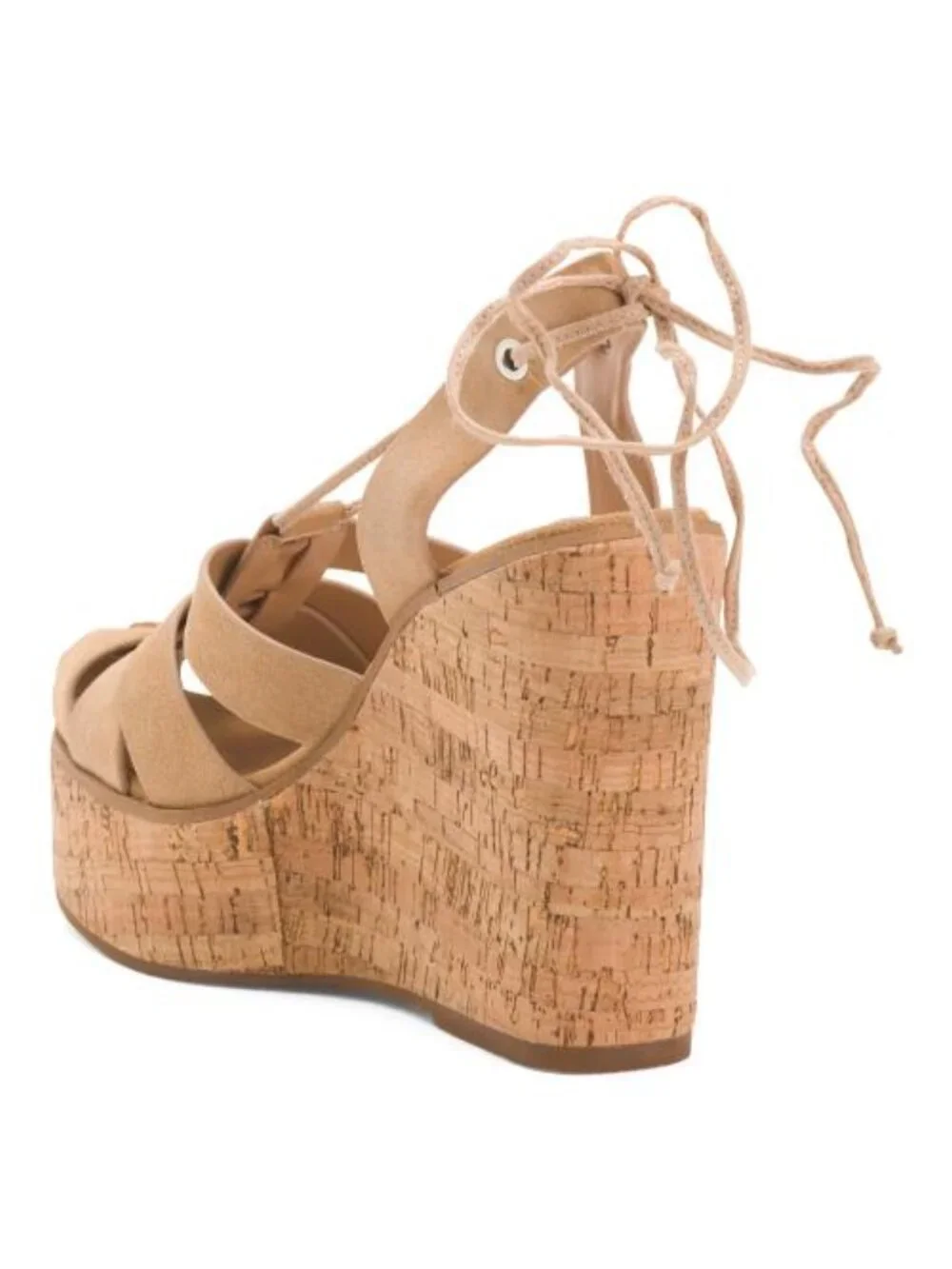 STEVE MADDEN Suede Arbor Wedge Sandals